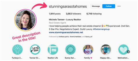 realtor instagram bio examples|Real estate instagram bio example